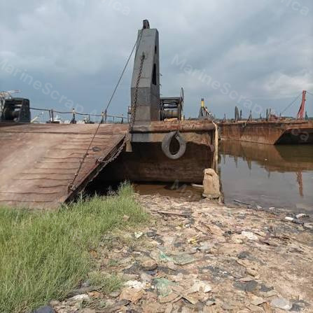 2,000Tons Cargo Ramp Barge